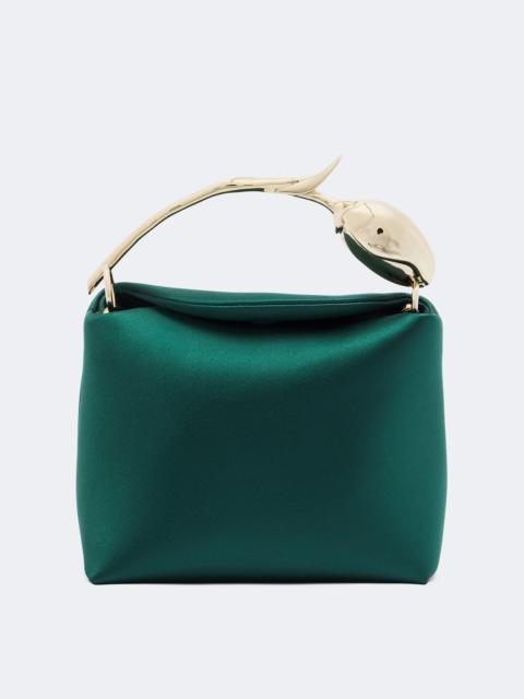 Erdem Bloom Mini satin top-handle bag