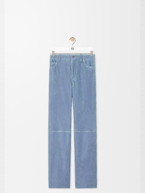 Loewe Trousers in nappa lambskin