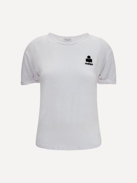 Isabel Marant Étoile Koldia logo T-shirt