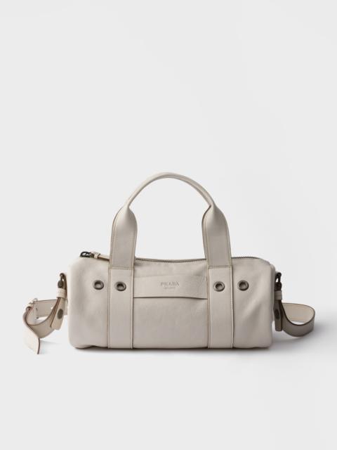 Prada Prada Route large leather top-handle bag