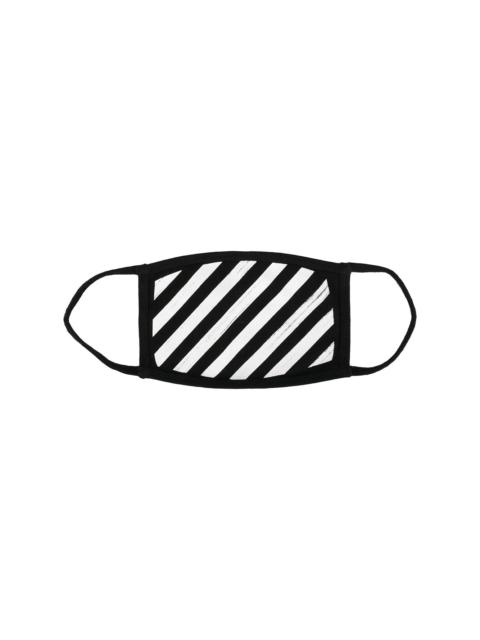 Off-White Diagonals face mask