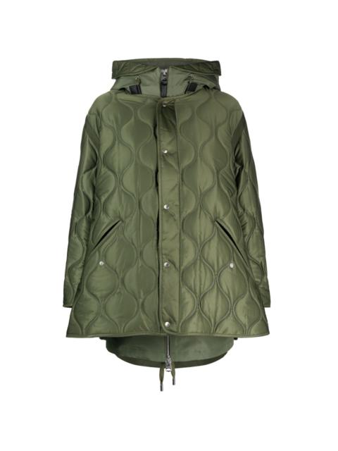 double-layer quilted padded jacket