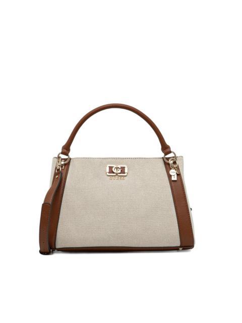 GUESS USA Karnilla logo-plaque tote bag