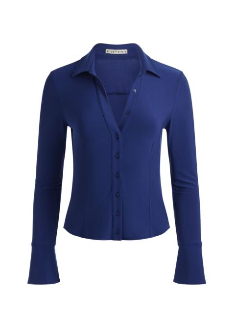 Alice + Olivia FREYA FITTED TOP