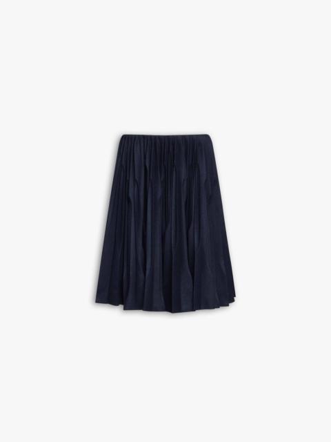 Alaïa MERINO FLANNEL PLEATED SKIRT