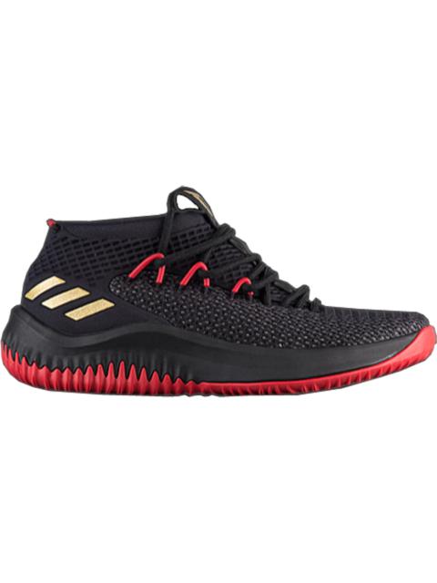 adidas Dame 4 Black Gold Scarlet