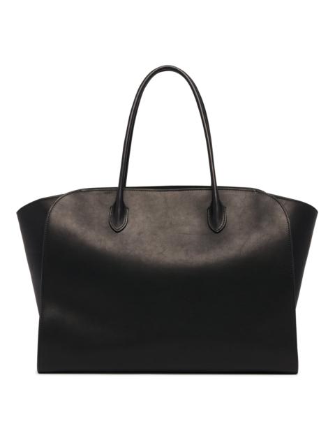 The Row Black Marlo XL Leather Bag