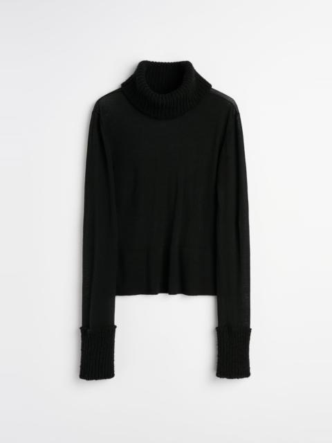 Our Legacy Inverse Turtleneck Black Superfine Merino