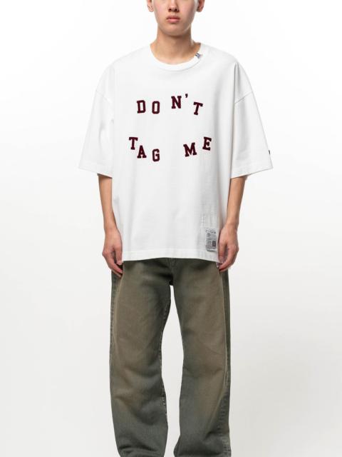 Maison MIHARAYASUHIRO Don't Tag Me. Flocky Print T-shirt