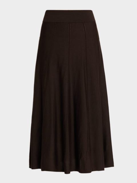 TWP Willow Midi Skirt in Merino Wool
