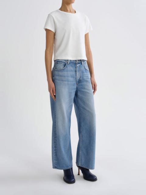 AGOLDE LOW CURVE CROP JEAN (FLYWEIGHT) IN CHORD