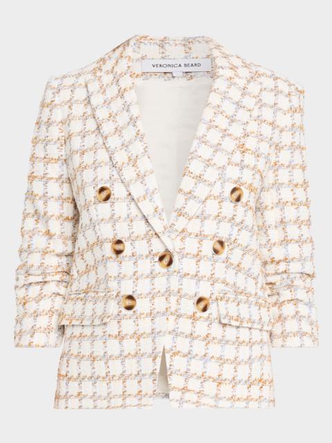 VERONICA BEARD Ryland Tweed Dickey Jacket