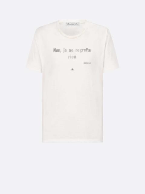 Dior 'Non Je Ne Regrette Rien' T-Shirt