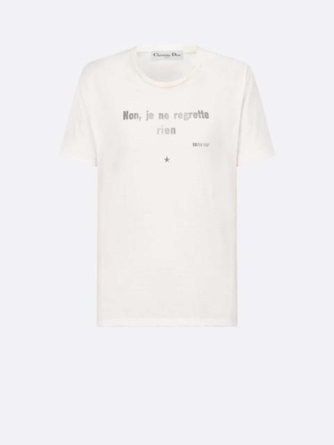 Dior 'Non Je Ne Regrette Rien' T-Shirt