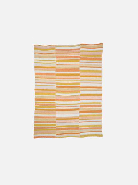 The Elder Statesman STRIPE SUPER SOFT BLANKET