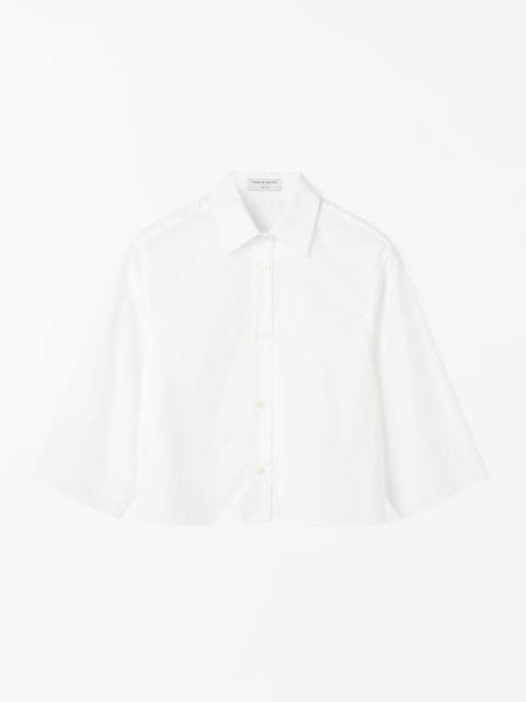 TIGER OF SWEDEN Corins Relaxed-Fit Cropped Shirt