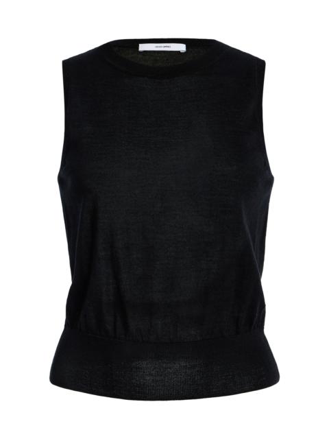 Ava Cashmere Silk Sweater black