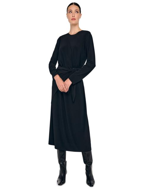 NORMA KAMALI OVERSIZED LONG SLEEVE DRESS TO MIDCALF
