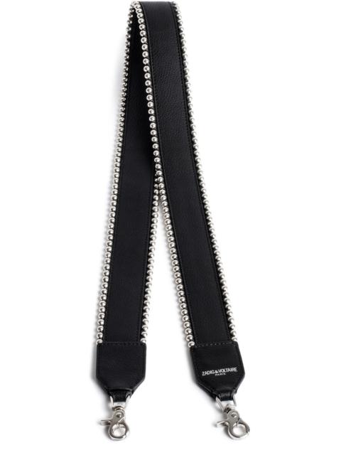 Zadig & Voltaire Stud Piping Shoulder Strap