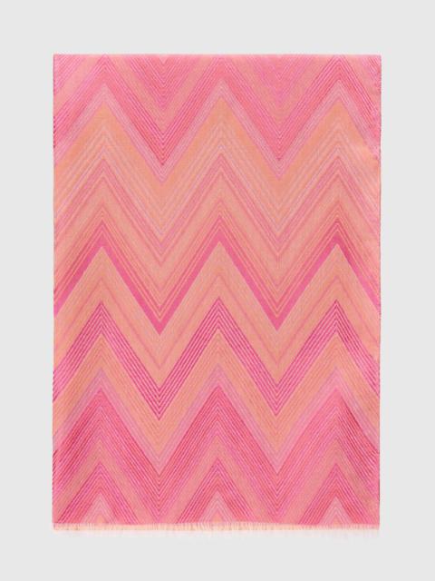 Missoni Cotton blend chevron stole