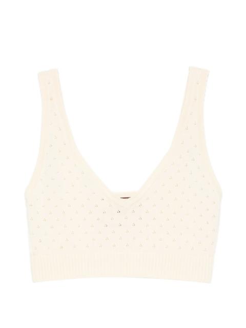 Plan C V-neck sleeveless top