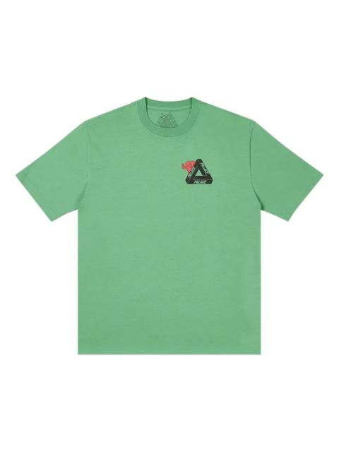 PALACE Palace Tri-Hearts 티셔츠 'Sweet Pea Green' P26TS032