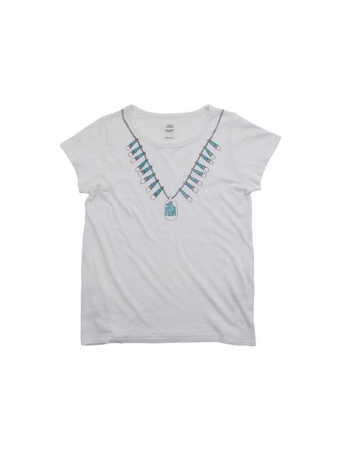 visvim BOYS TEE S/S NECKLACE SKETCH W WHITE