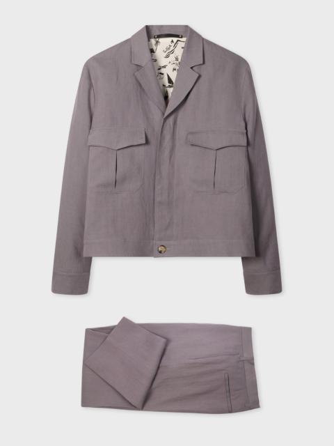 Paul Smith Mauve Linen Co-ord