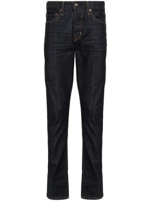 TOM FORD Tom Ford Logo-patch Slim-fit Jeans