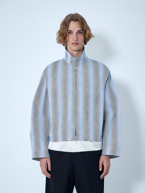 Dries Van Noten Striped Zip-Up Jacket