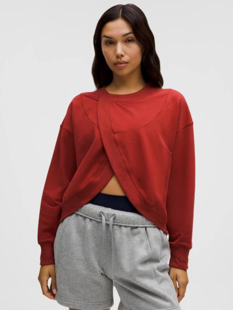 lululemon Lunar New Year Sueded Terry Front-Overlap Pullover