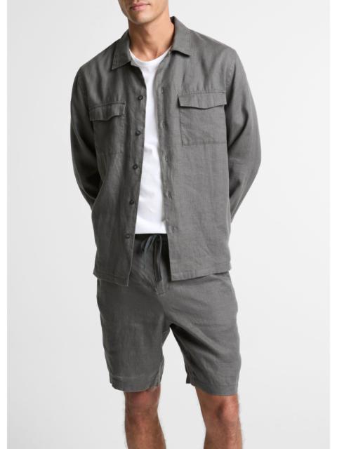 Vince Linen Garage Shirt