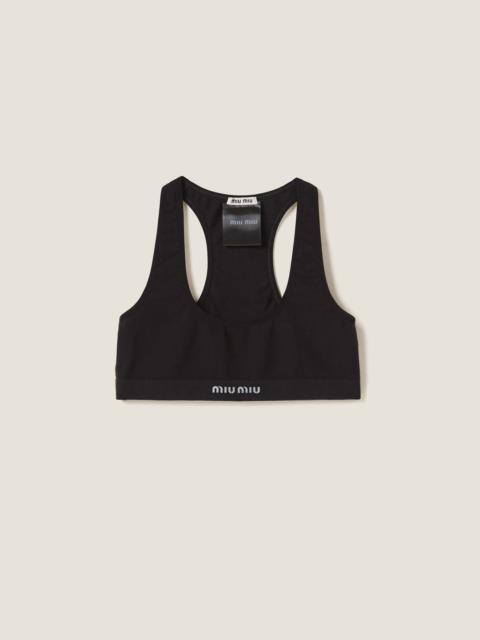 Miu Miu Seamless racerback top