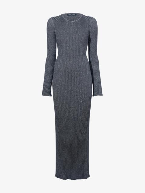 Proenza Schouler Joni Dress in Metallic Rib