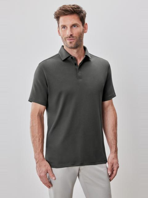 ROBERT BARAKETT The Barakett Covered Placket Polo