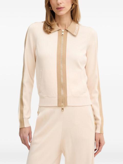 ELISABETTA FRANCHI zip-front cardigan
