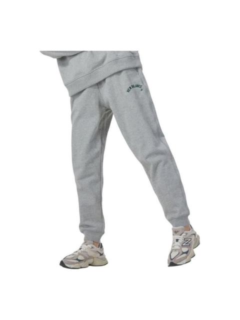 New Balance (WMNS) New Balance Wordmark Logo Jogging Pants 'Grey' AWP41310-GHM