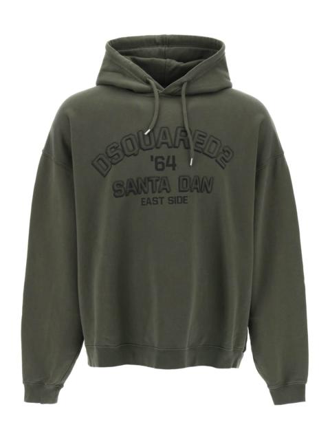 HOODIE WITH LOGO PRINT