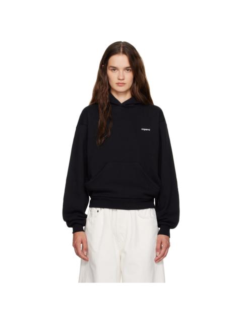 COPERNI Black Logo Hoodie