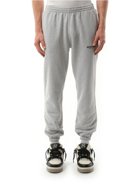 REPRESENT Represent Owners Club Sweatpants in Ash Grey/Black