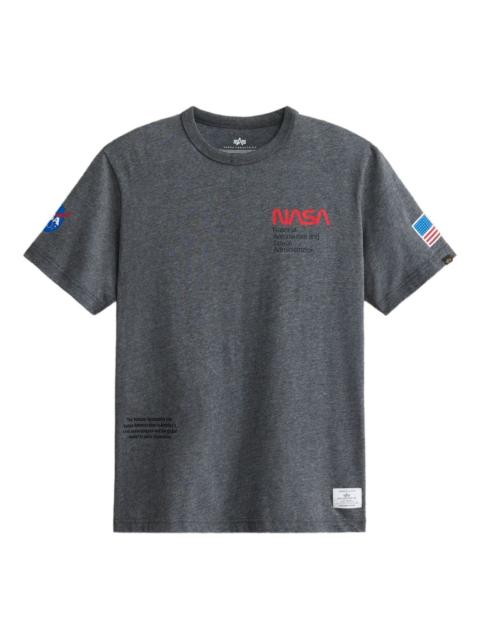 ALPHA INDUSTRIES crew-neck short-sleeve T-shirt