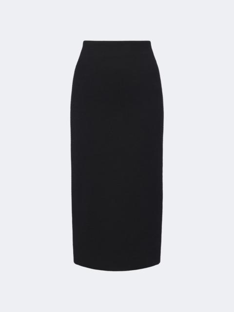Max Mara Wool-blend jersey pencil skirt