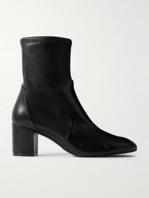 Stuart Weitzman Yuliana leather ankle boots Black