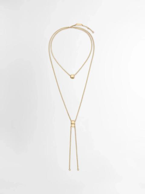 Lemaire ABACUS BOLO TIE GOLD