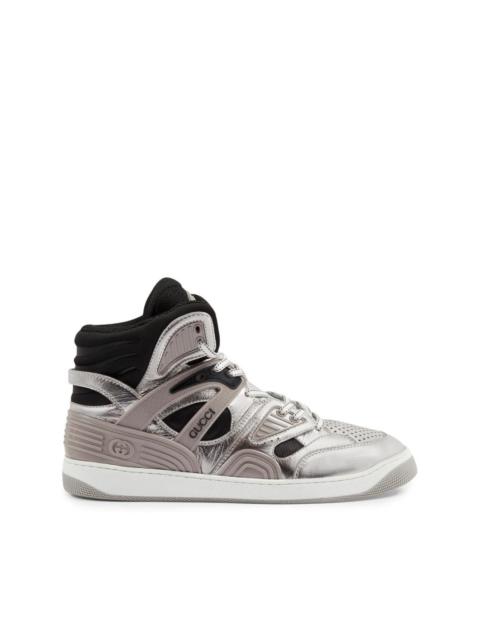 GUCCI Basket high-top sneakers