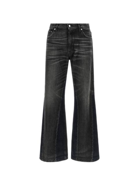 HAIKURE Claire panelled flared jeans