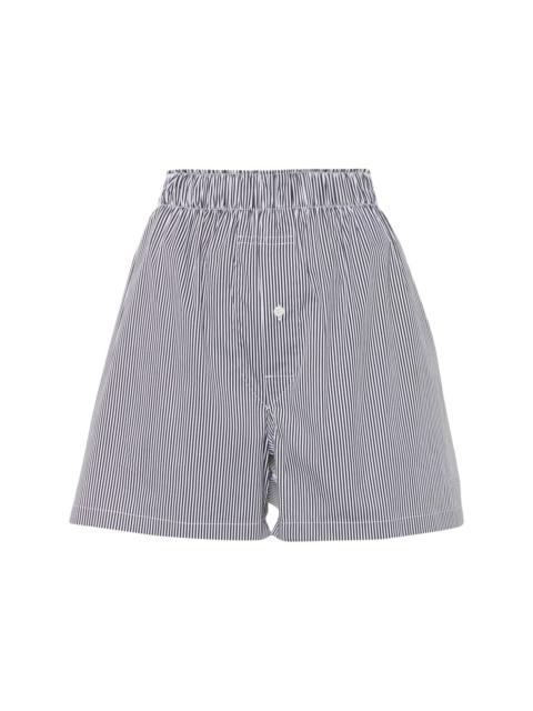 Maison Margiela four-stitch striped shorts