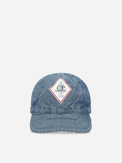 C.P. Company 50 Fili Cap Indigo Bleached