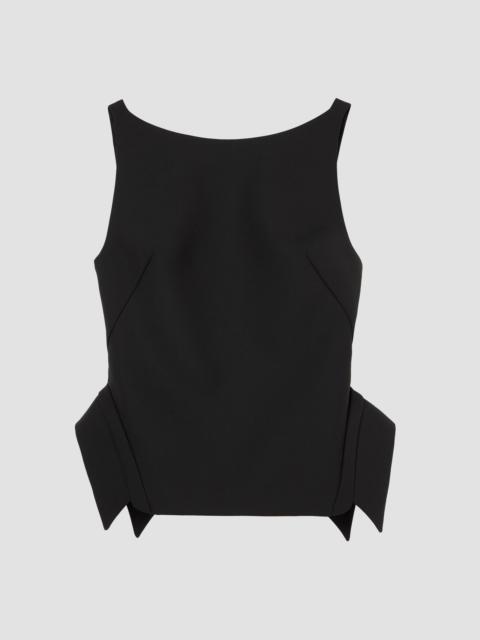 RÓHE Women's Deconstructed Collar Top - Black