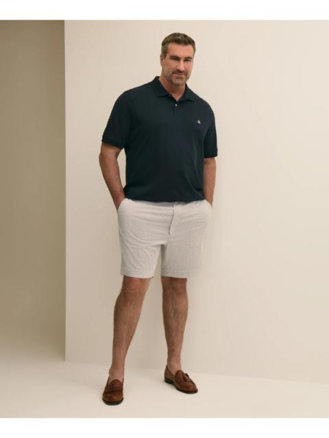 Brooks Brothers Big & Tall Stretch Cotton Seersucker Shorts